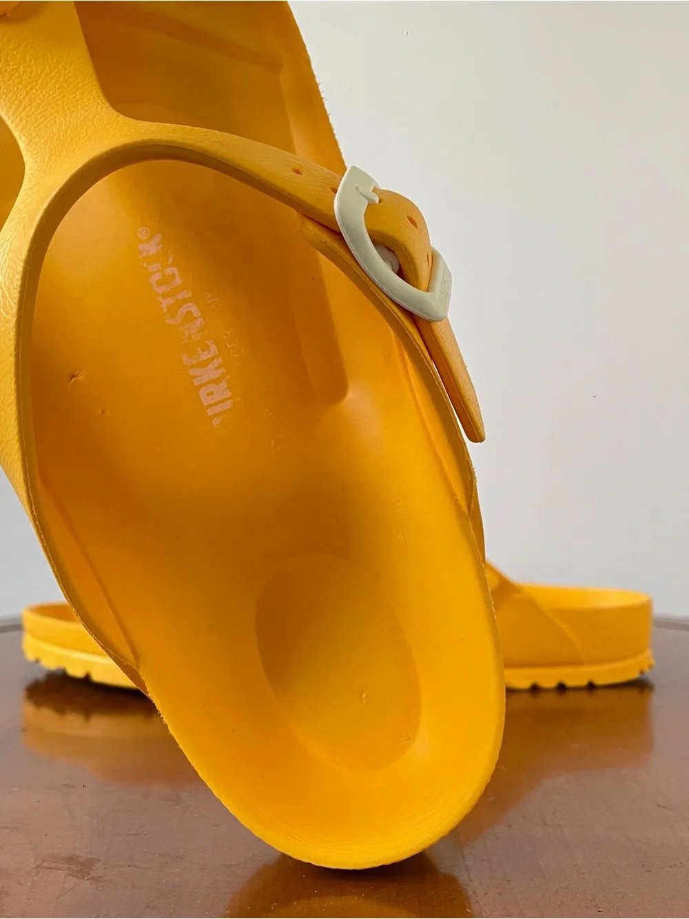 Birkenstock Yellow EVA Gizeh Thong Sandals | EU 39 - Picture 7 of 7